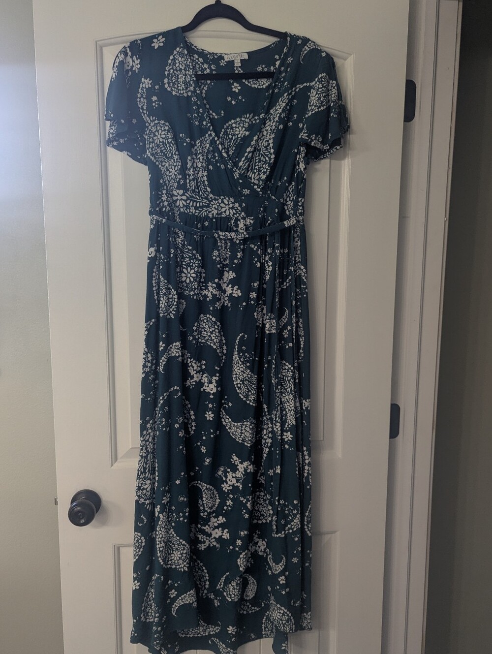 Patrons of Peace Maxi Wrap Dress
